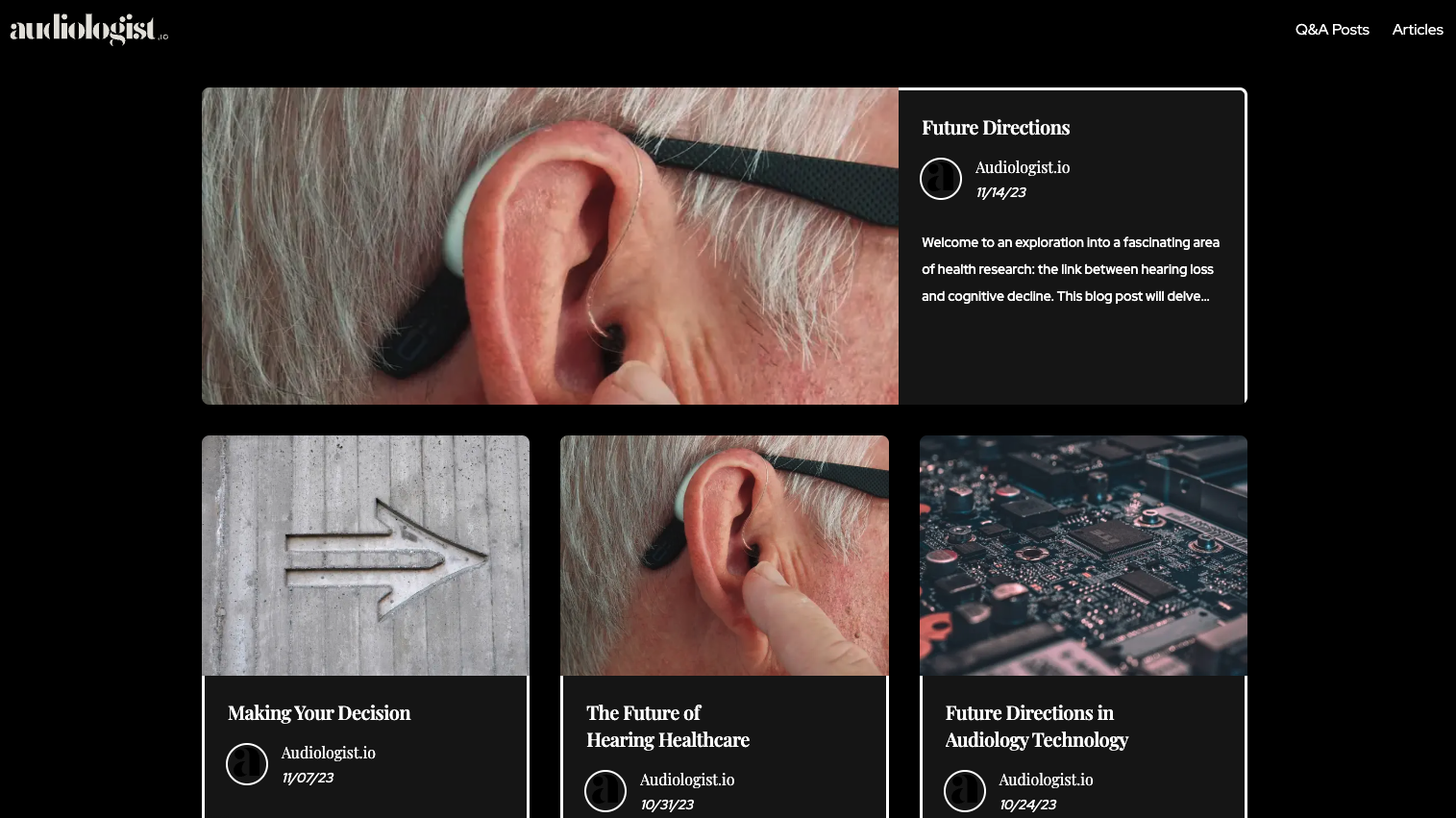 Audiologist.io